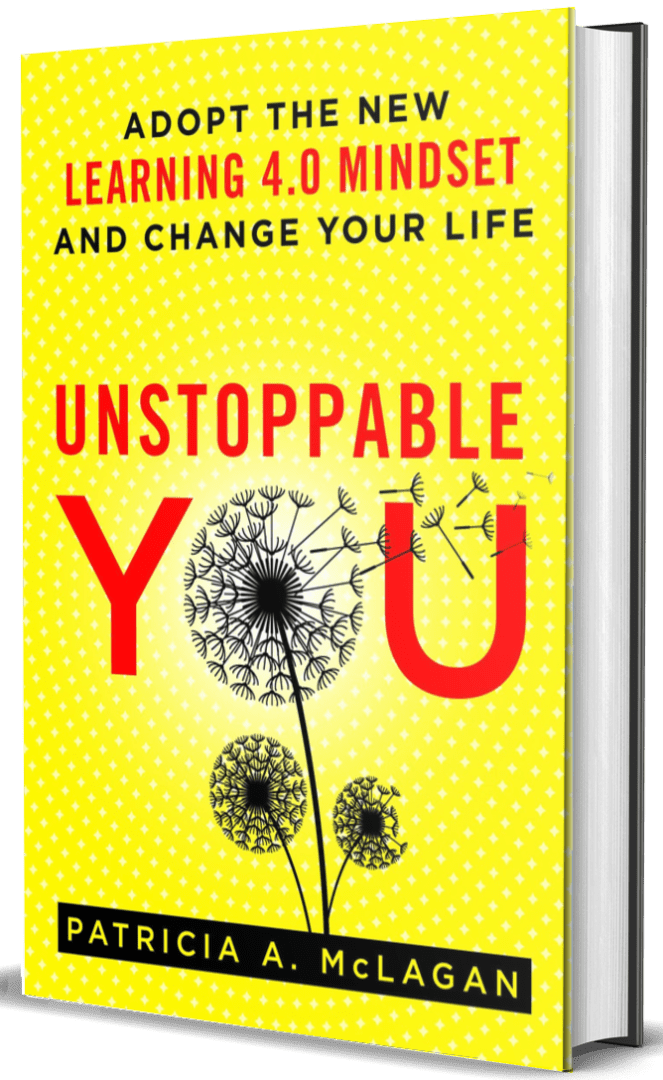 A book cover with dandelions and the words " unstoppable you ".