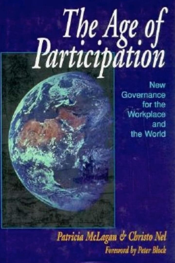 A book cover with an image of the earth.